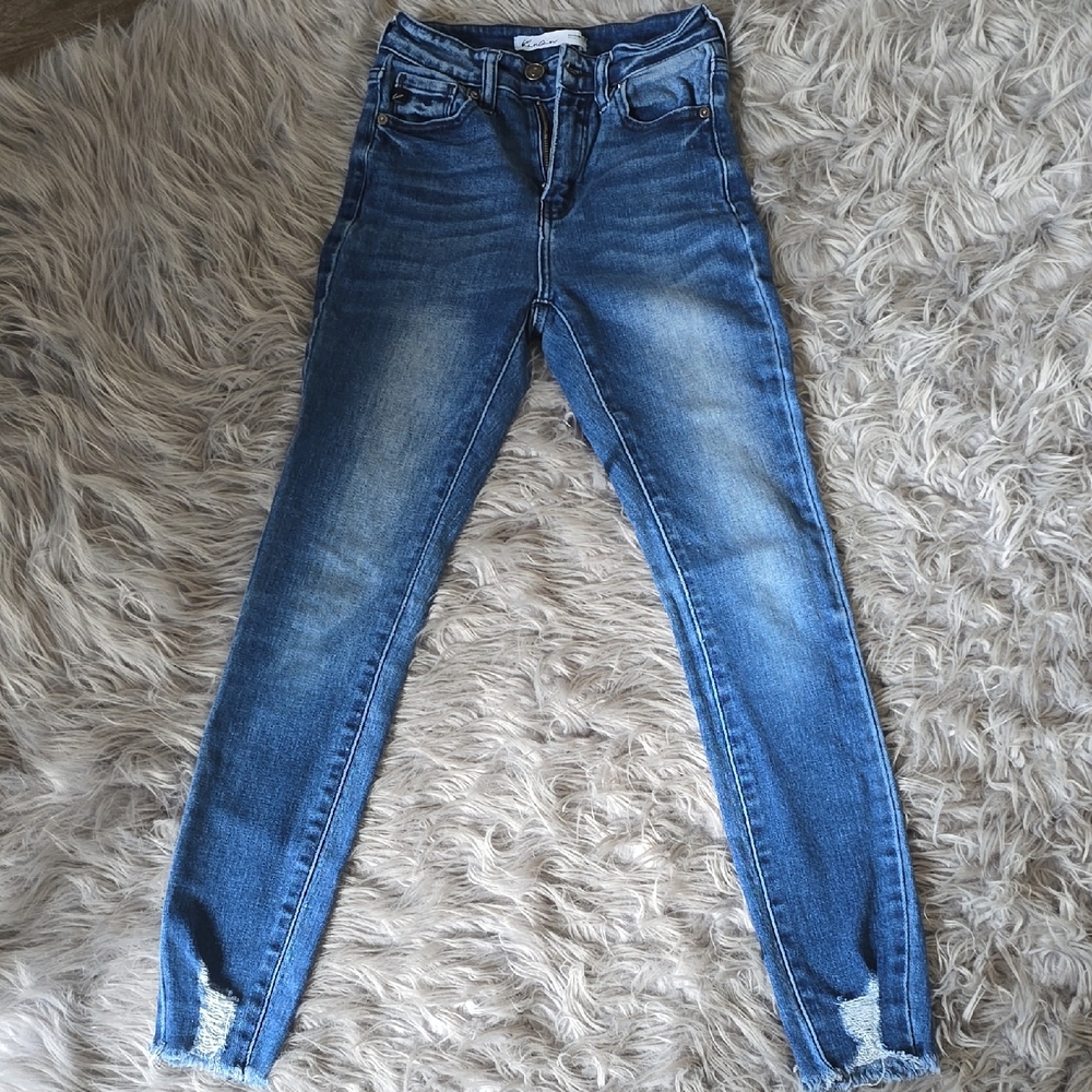 KanCan Medium Wash High-Rise Skinny Jeans